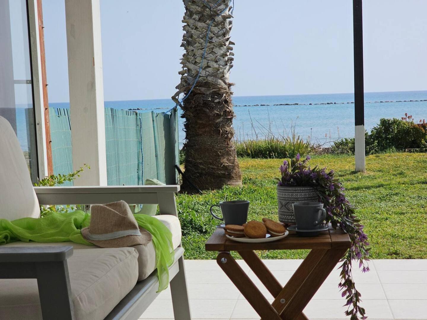 Ammos Beachfront Villa Paradise Ларнака Экстерьер фото